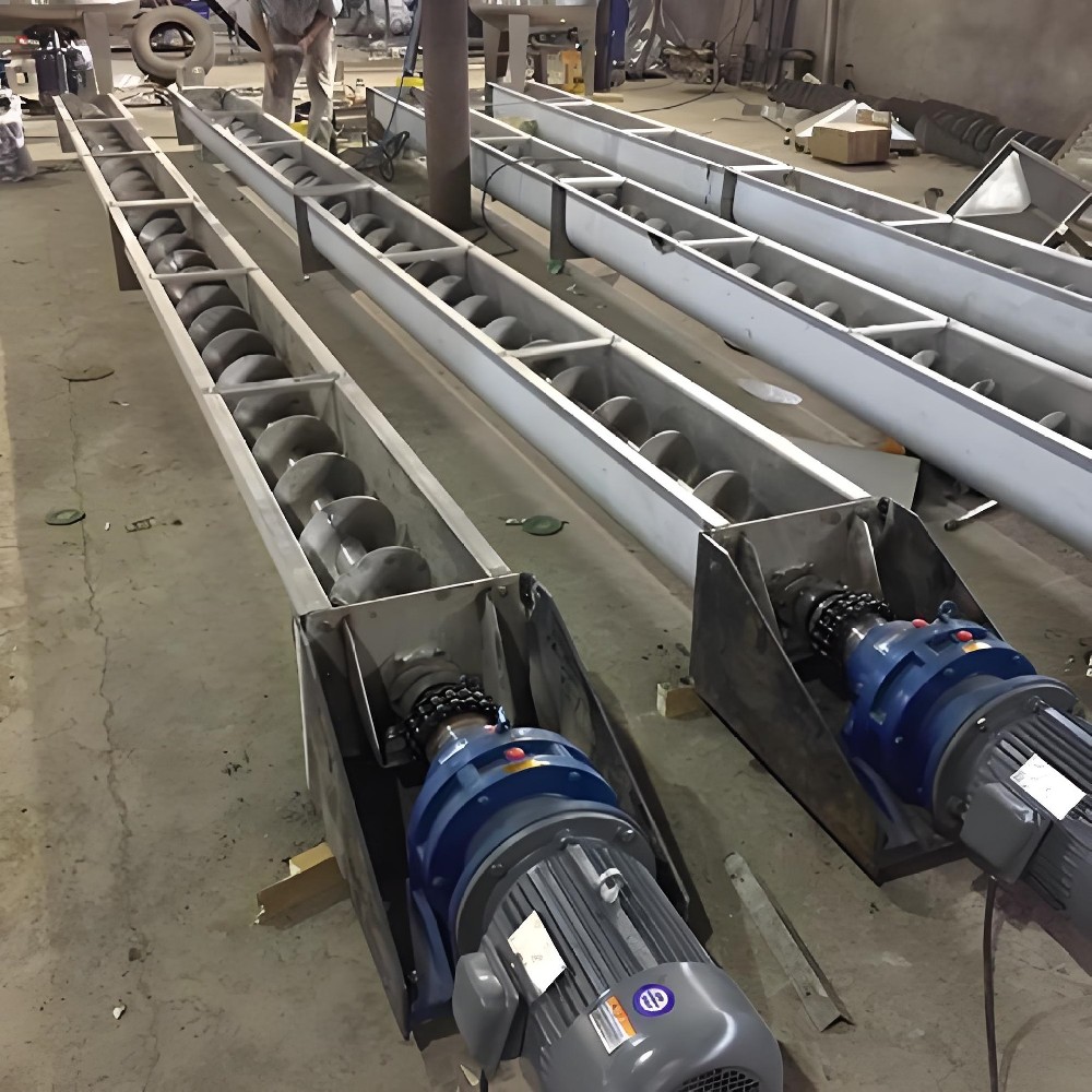 石灰粉螺旋上料機(jī)廠家直銷-螺旋提升機(jī)設(shè)備解決方案-定制專家-免費設(shè)計